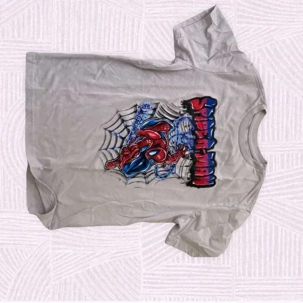 Bundle of 3 Spider-Man tees kids 2-10/12 and 1-14 GUC